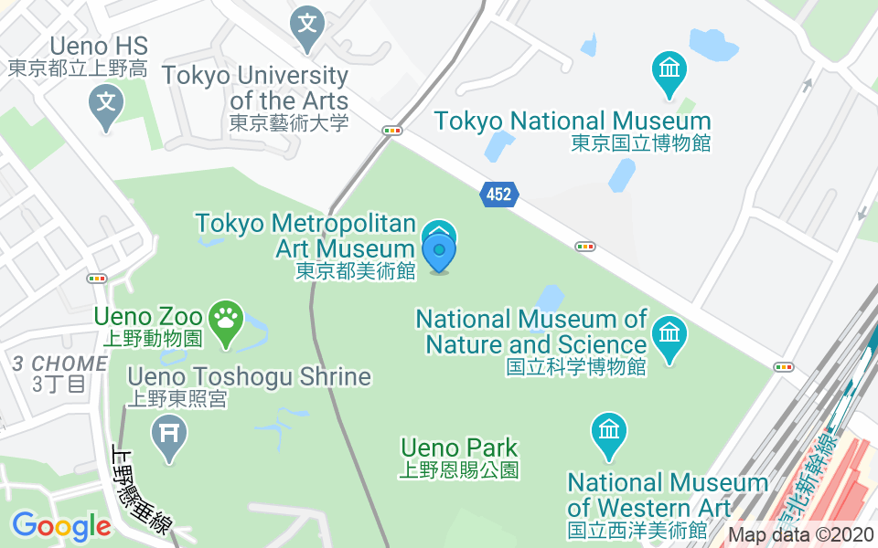 東京都美術館東京都臺東區上野公園8-36