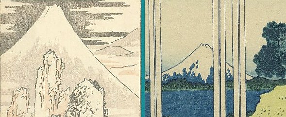 隅田川两岸景色图卷（复制画）、北斋漫画、北斋描绘的山- 每日环球展览