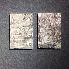 人间山水：方向水墨作品展- 每日环球展览- iMuseum